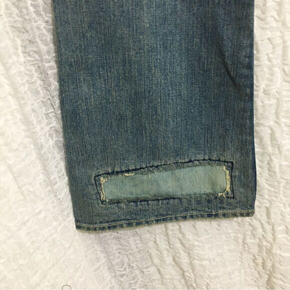 True Religion NWT Bootcut Distressed Jeans Size 27 - Picture 9 of 14